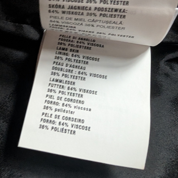 NWT Miu Miu | Black Nappa Leather Scallop Mini Skirt IT40 US4 (MPD632) - Picture 10 of 13